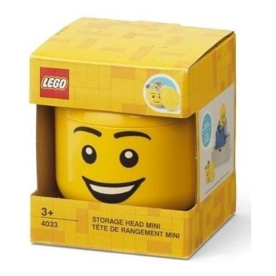 LEGO® Úložný box Hlava šťastná dívka mini 40330802 – Zboží Mobilmania