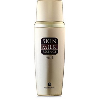 CHARMZONE Korea Skin Milk Essence 4v1 kombinuje péči tonizační vody, emulze, pleťového krému a esence v jednom produktu pro mastnou pleť 150 ml