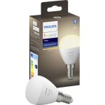 Philips HUE LED světelný zdroj, 5,7 W, 470 lm, teplá bílá, E14 PHLEDHP5.5/WHE – Zboží Mobilmania