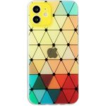 Appleking Pouzdro měkké se vzorem vitráže iPhone 12 mini - žluté – Hledejceny.cz