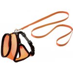 Karlie Postroj s vodítkem pro kočku FLAMINGO Harms S na kotě 1 x 108 cm – Zboží Dáma