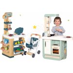 Smoby set kuchyňka Cherry Kitchen a obchod Supermarket 310900-7 – Sleviste.cz
