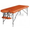 Masážní stůl a židle Medimas hliníkový stůl lehátko Ultra 2 oranžová