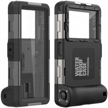 Pouzdro TECH-PROTECT IPX8 DIVING WATERPROOF CASE černé