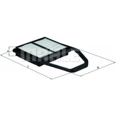 MAHLE Vzduchový filtr LX1562 – Hledejceny.cz