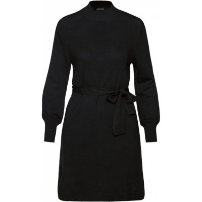 Esmara dámské úpletové šaty černá – Zboží Mobilmania