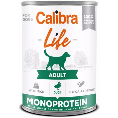 Calibra Life Dog Adult Duck with Rice 400 g