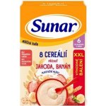 Sunar mléčná kaše 8 cereálií jahoda banán 340 g – Zboží Dáma