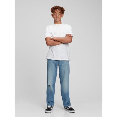 GAP Dětské džíny original fit Modrá – Zboží Mobilmania