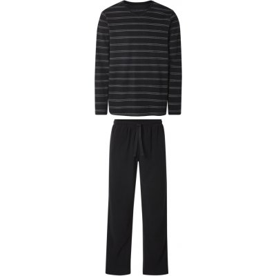 Esmara Men pánské fleecové pyžamo černá – Zbozi.Blesk.cz