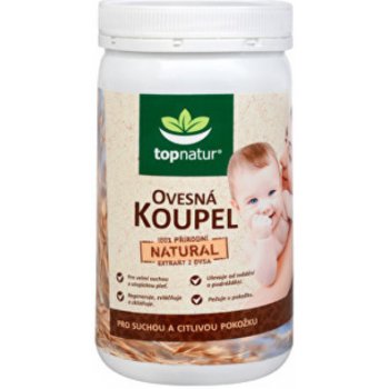 Topnatur Ovesná koupel Natural 350 g