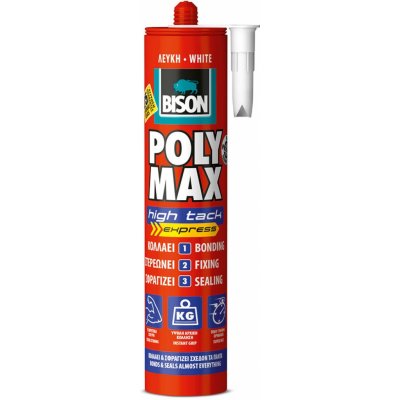 BISON POLY MAX HIGH TACK univerzální montážní lepidlo 425g – Hledejceny.cz