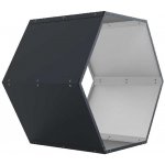PENTA CZ s.r.o. Přístřešek na dřevo G21 HEX 53 - 92 x 60 cm, antracit – Zboží Dáma