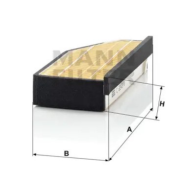 MANN FILTER Vzduchový filtr C 2243/1 – Hledejceny.cz