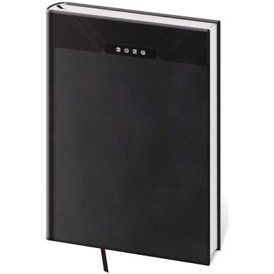 Helma Print Classic A5 denní 2026 černý – Zboží Živě