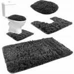 Ruhhy 22061 Koupelnová a WC předložka šedá 80 x 50 cm – Zboží Dáma