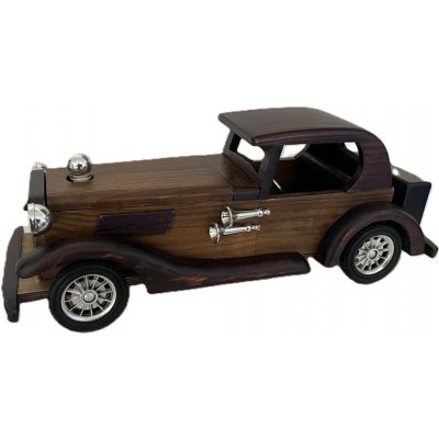 Dřevěný Oldtimer s láhví 200 ml - hnědý – Hledejceny.cz