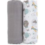 Petite&Mars Misty Grey Planes 2 ks – Hledejceny.cz