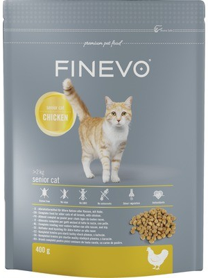 Finevo pro kočky Senior Cat kuřecí 400 g