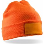 Result Genuine recycled Recyklovaná dvojitá čepice Thinsulate beanie oranžová fluorescentní RT934 – Hledejceny.cz