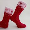 Dámské froté ponožky Oľga červená