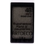 Artdeco Eye Shadow Pearl oční stíny 48 Pearly Brown Olive 0,8 g – Zboží Mobilmania