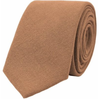 Hnědá kravata Cinnamon – Zboží Dáma
