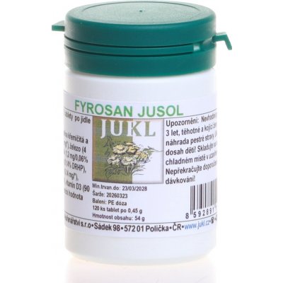 Jukl FYROSAN JUSOL 60 tablet – Hledejceny.cz