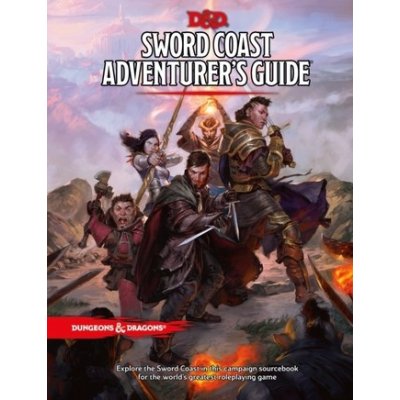 Sword Coast Adventurer's Guide Wizards RPG Team Pevná vazba – Sleviste.cz