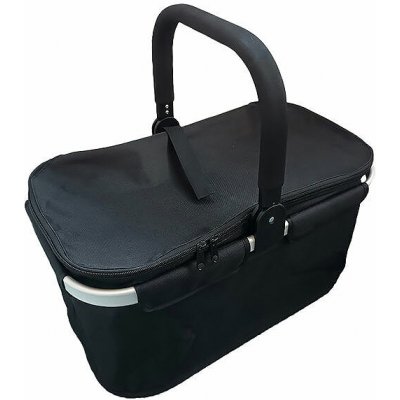 Toro Piknikový košík 48 × 28 × 25 cm černý – Zboží Mobilmania