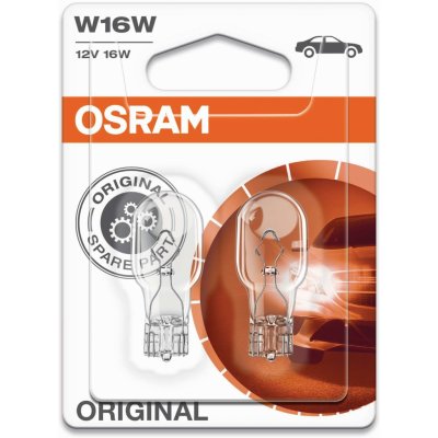 Osram 921-02B W16W W2,1x9,5d 12V 16W 2 ks – Hledejceny.cz