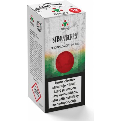 Dekang Strawberry 10 ml 3 mg – Hledejceny.cz