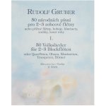 50 národních písní I. pro 2 nebo 3 zobcové flétny Rudolf Gruber – Sleviste.cz