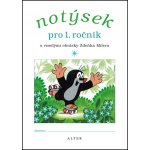 Notýsek pro 1. ročník ZŠ – Sleviste.cz