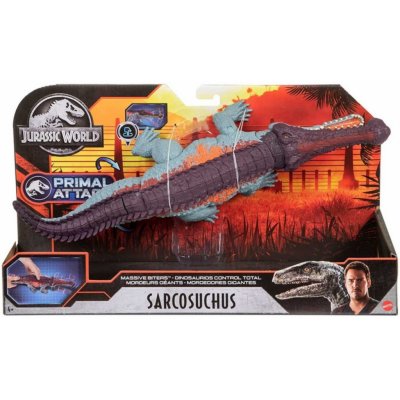 Mattel Jurský svět dinosauři v pohybu Sarcosuchus – Zboží Mobilmania