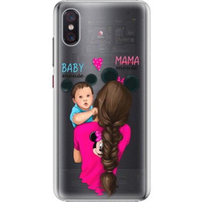 iSaprio - Mama Mouse Brunette and Boy - Xiaomi Mi 8 Pro – Zboží Živě