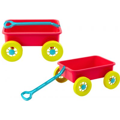 Lean Toys Vozík na hračky na písek Pastelově růžová – Hledejceny.cz