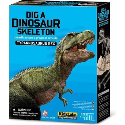 KidzLabs Tesání ze sádry Dinosauří kostra T REX – Hledejceny.cz