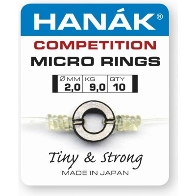 HANÁK Competition Mikrokroužky 2,5 mm