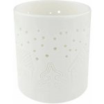 Anděl Přerov Svícen porcelánový Domky 11 x 13,5 x 11 cm – Hledejceny.cz