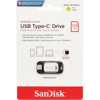 SanDisk Ultra 128GB Type-C SDCZ450-128G-G46