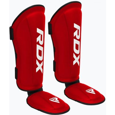 RDX Chrániče holení a nártů T1 Shin Instep Molded King red/white – Hledejceny.cz