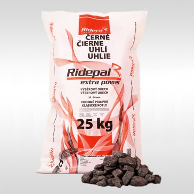 RIDEPAL Ridepal extra power černé uhlí pro klasická kamna 1000 kg – Zboží Dáma