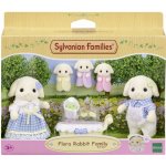 Sylvanian Families 5735 Rodina Flora králíci s trojčaty – Zboží Dáma