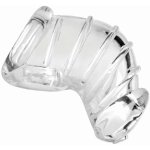 Pás cudnosti polotuhá roura na penis Master Series Detained Soft Body Chastity Cage 10,2 cm Ø 3,2 cm – Zboží Dáma