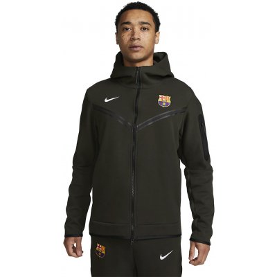 Nike BaRCELONA FC Tech Fleece khaki – Zboží Mobilmania