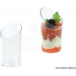 WIMEX Fingerfood kelímek kulatý, čirý průměr 4,5 x 8,4 cm 65 ml – Zboží Dáma