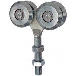 Dvojitá závěsná kladka pro dráhu 33x34mm - zinkovaná – Zbozi.Blesk.cz