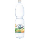 Dobrá voda pomeranč jemně perlivá 6 x 1,5 l – Hledejceny.cz
