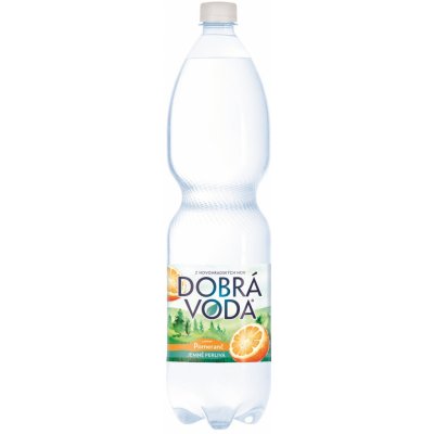 Dobrá voda pomeranč jemně perlivá 6 x 1,5 l – Hledejceny.cz